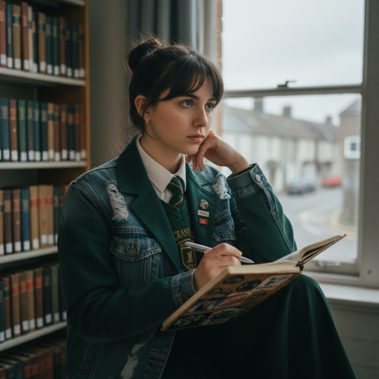 Сгенерировать фото или селфи в стиле сериала "Девчонки из Дерри"