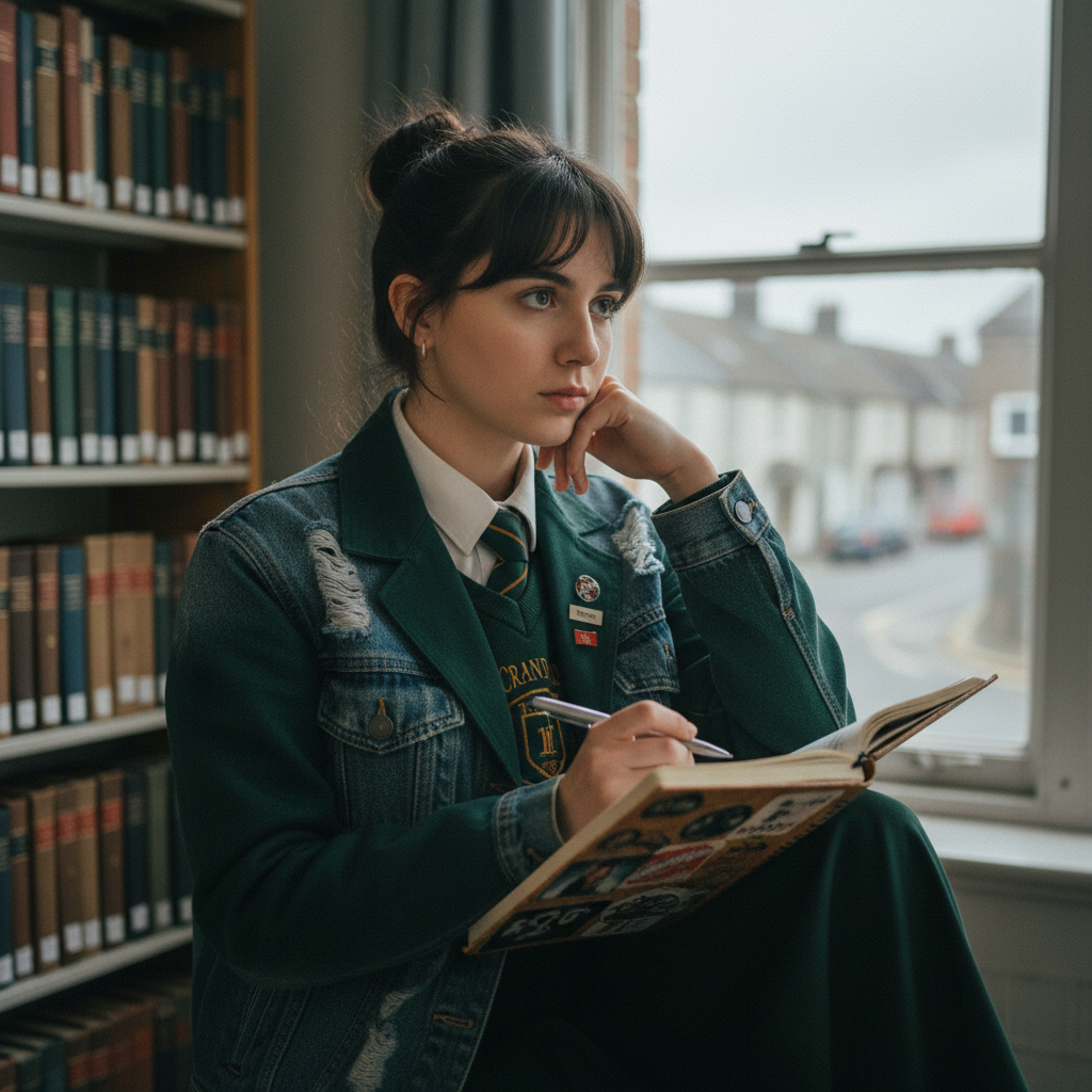 Сгенерировать фото или селфи в стиле сериала «Девчонки из Дерри»