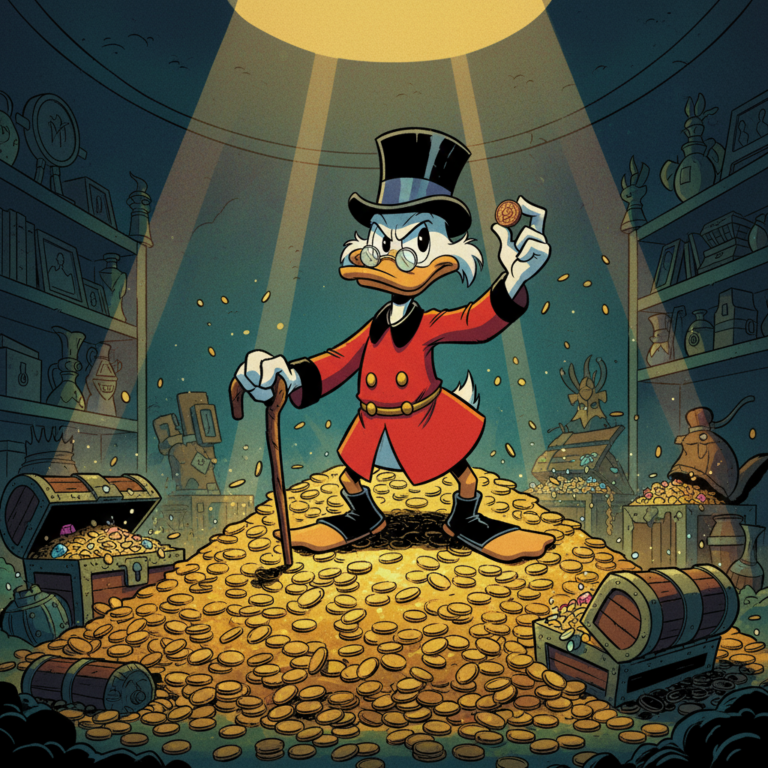 Сгенерировать фото или селфи в стиле персонажа "Утиные истории"