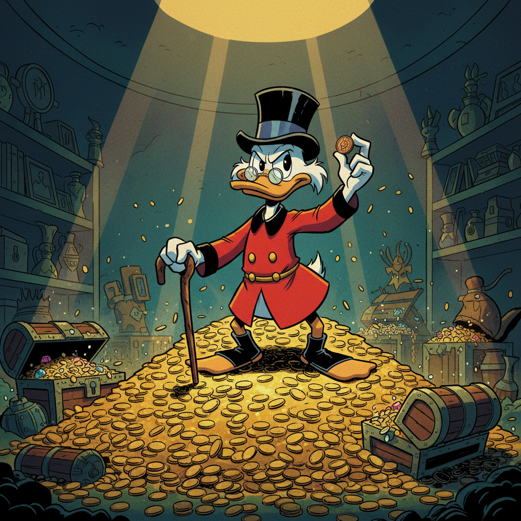 Сгенерировать фото или селфи в стиле персонажа «Утиные истории»