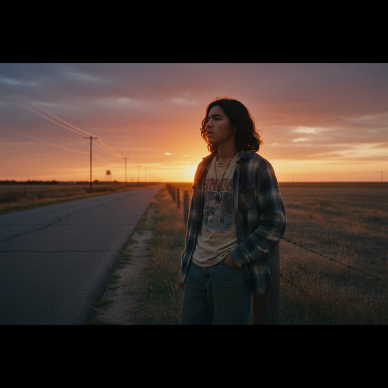 Сгенерировать фото или селфи в стиле сериала "Псы резервации"