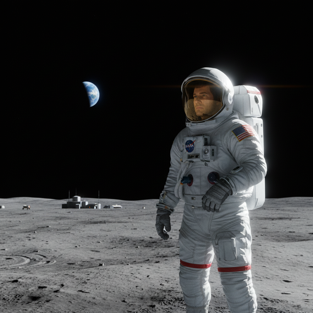 Сгенерировать фото или селфи в стиле сериала "Ради всего человечества"