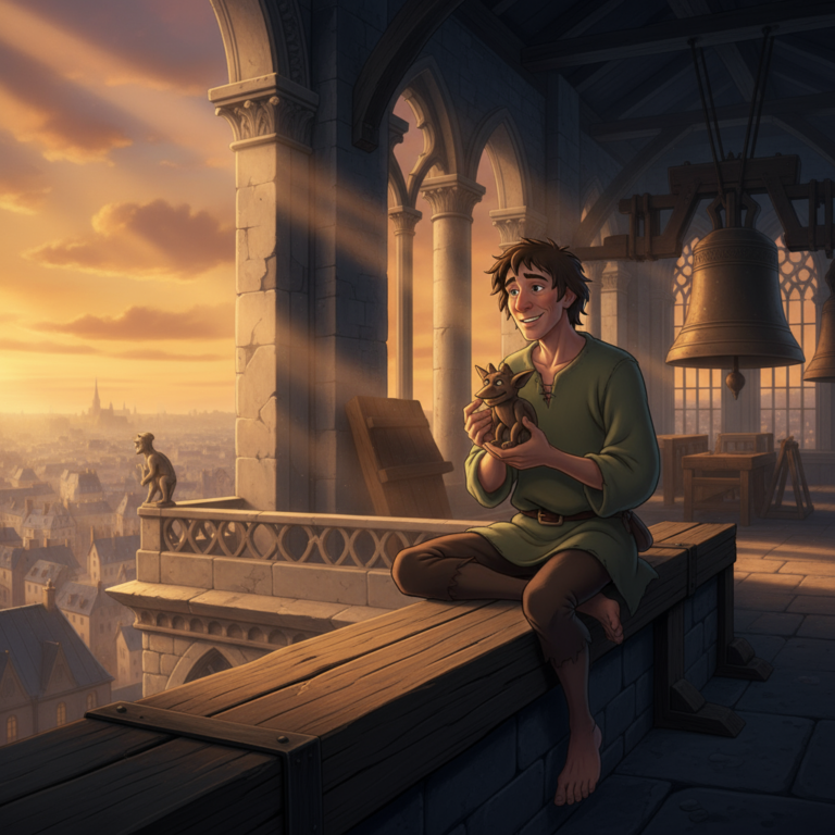 Сгенерировать фото или селфи в стиле персонажа "Горбун из Нотр-Дама"