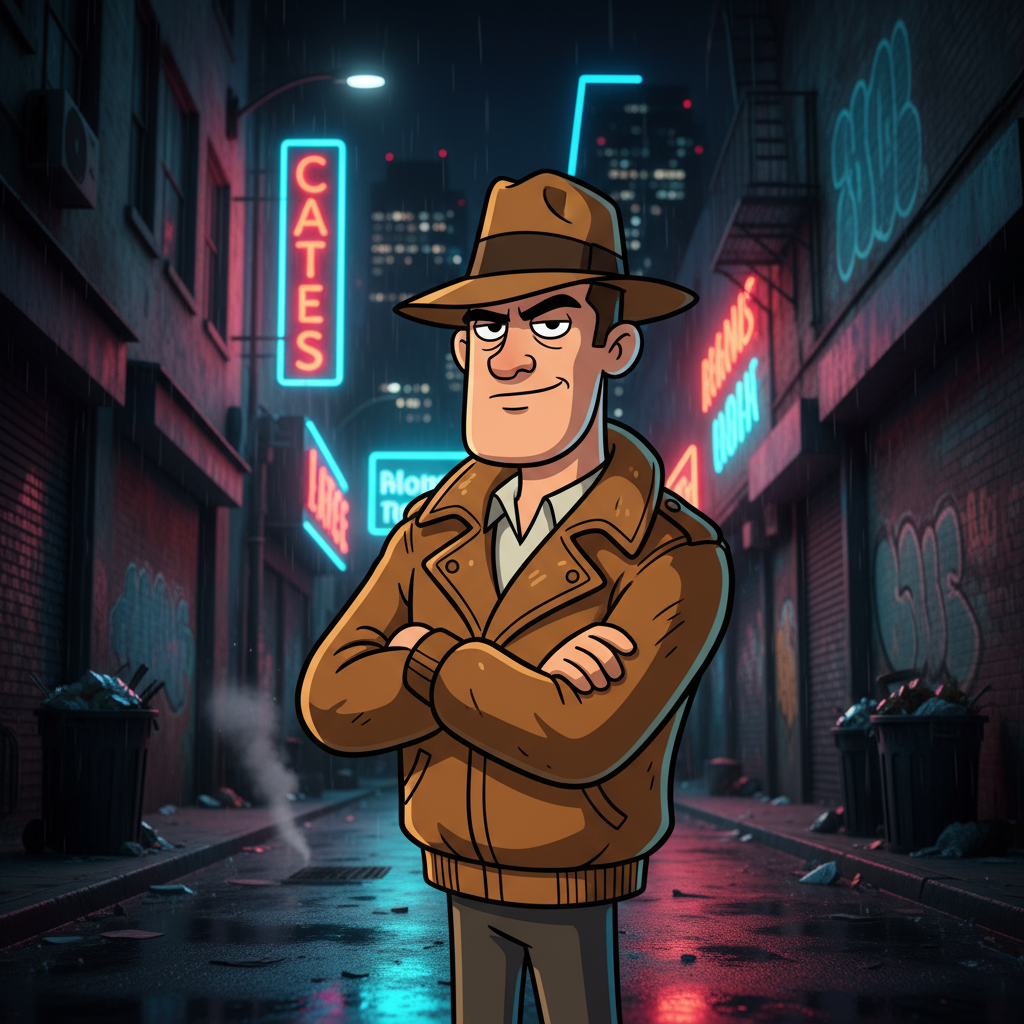 Сгенерировать фото или селфи в стиле персонажа «Чип и Дейл спешат на помощь»