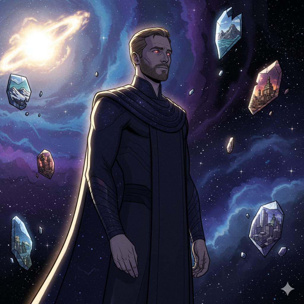 Сгенерировать фото или селфи в стиле персонажа «Что, если…?»