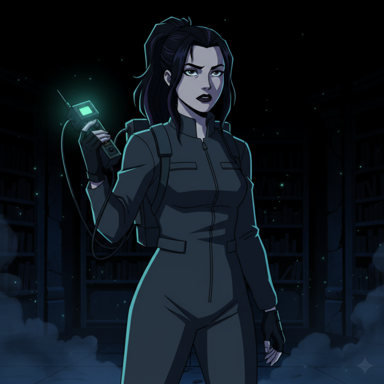 Сгенерировать фото или селфи в стиле персонажа "Экстремальные охотники за привидениями"