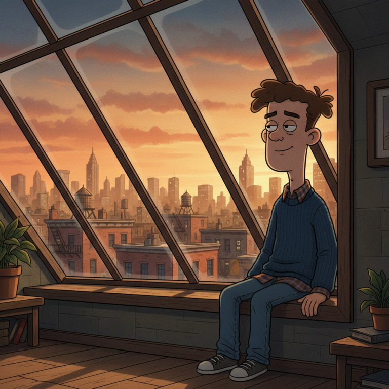 Сгенерировать фото или селфи в стиле персонажа "Эй, Арнольд!"