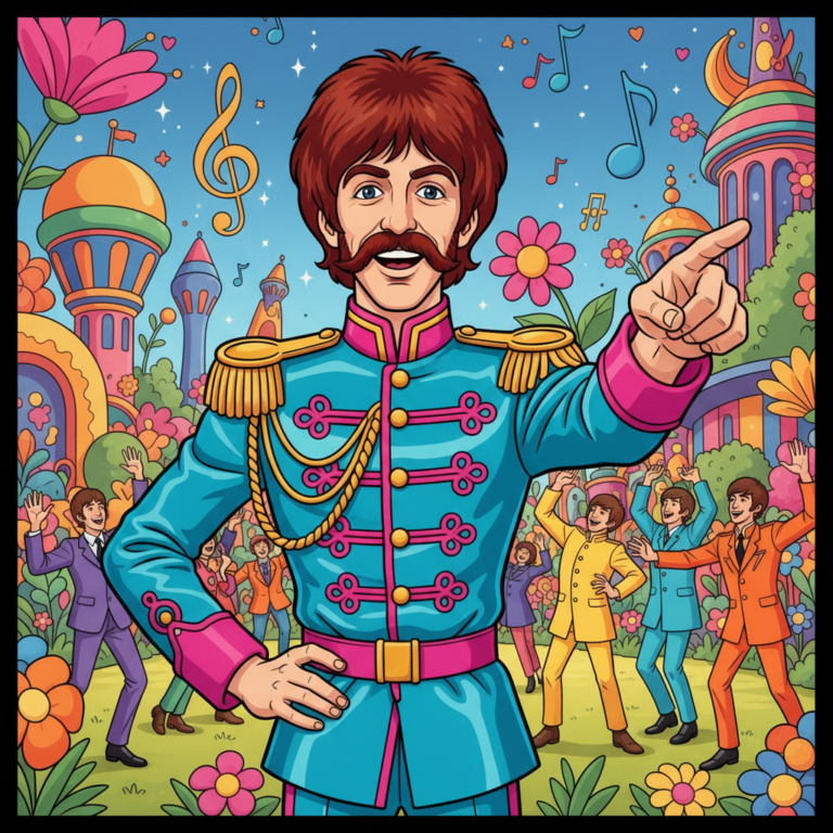 Сгенерировать фото или селфи в стиле персонажа "Желтая подводная лодка"