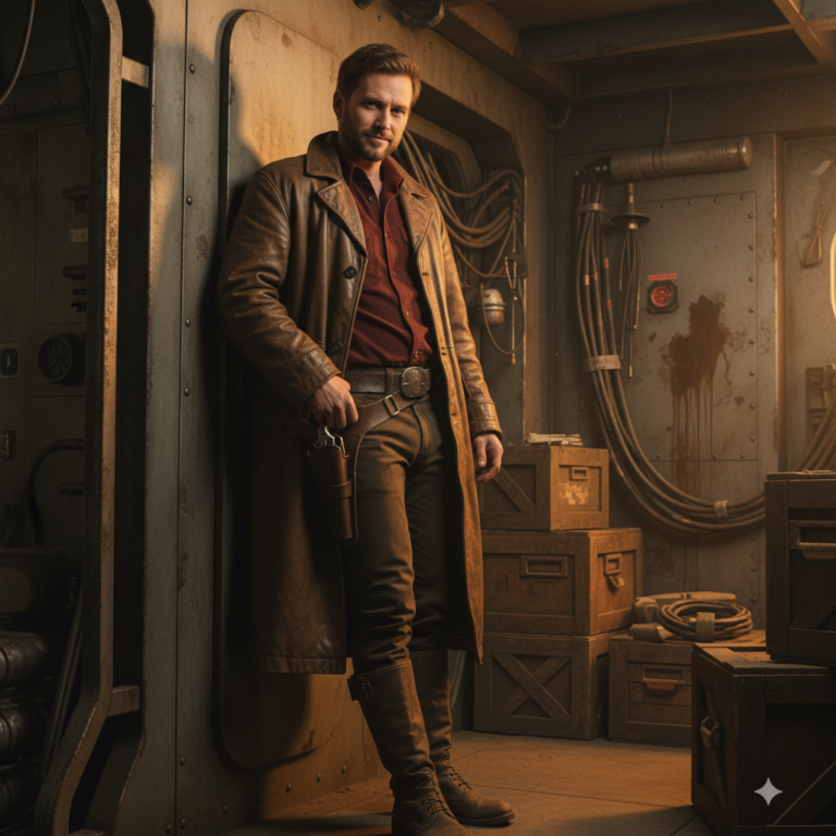 Сгенерировать фото или селфи в стиле сериала "Светлячок"