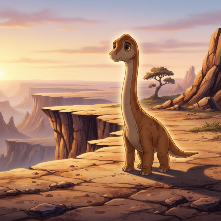 Сгенерировать фото или селфи в стиле персонажа "Земля до начала времён"