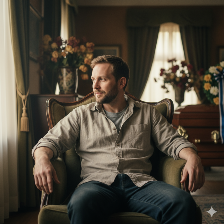 Сгенерировать фото или селфи в стиле сериала "Клиент всегда мертв"