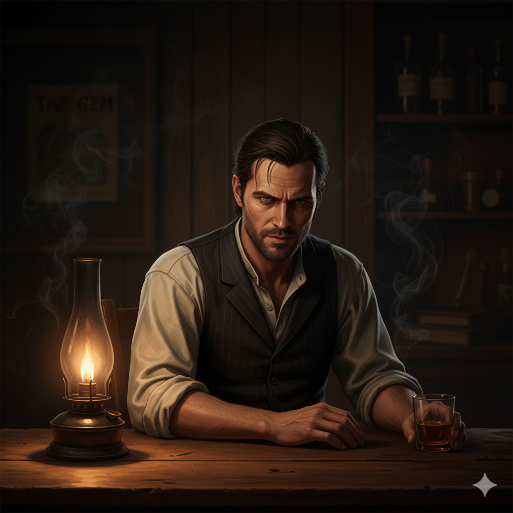 Сгенерировать фото или селфи в стиле сериала «Дэдвуд»