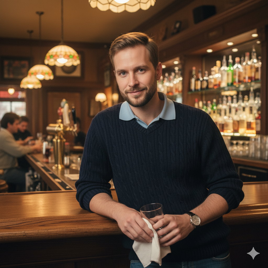 Сгенерировать фото или селфи в стиле сериала «Чирс (Весёлая компания)»