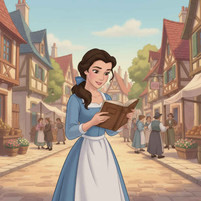 Сгенерировать фото или селфи в стиле персонажа "Красавица и Чудовище"