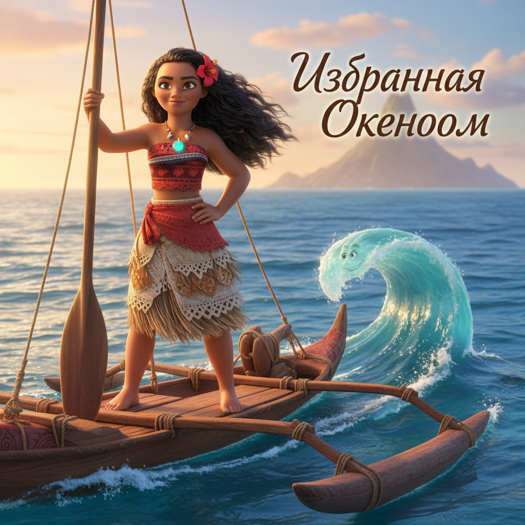 Сгенерировать фото или селфи в стиле персонажа «Моана»