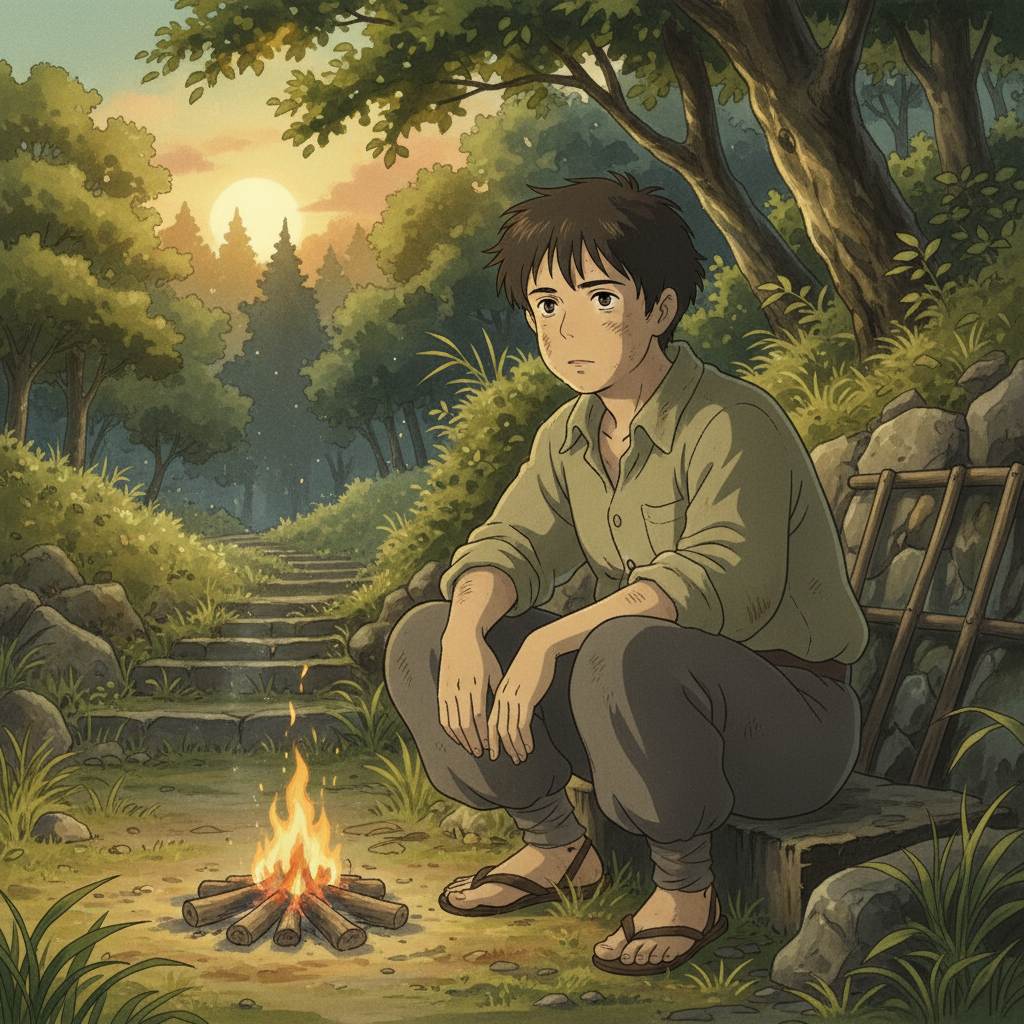 Сгенерировать фото или селфи в стиле персонажа «Могила светлячков»