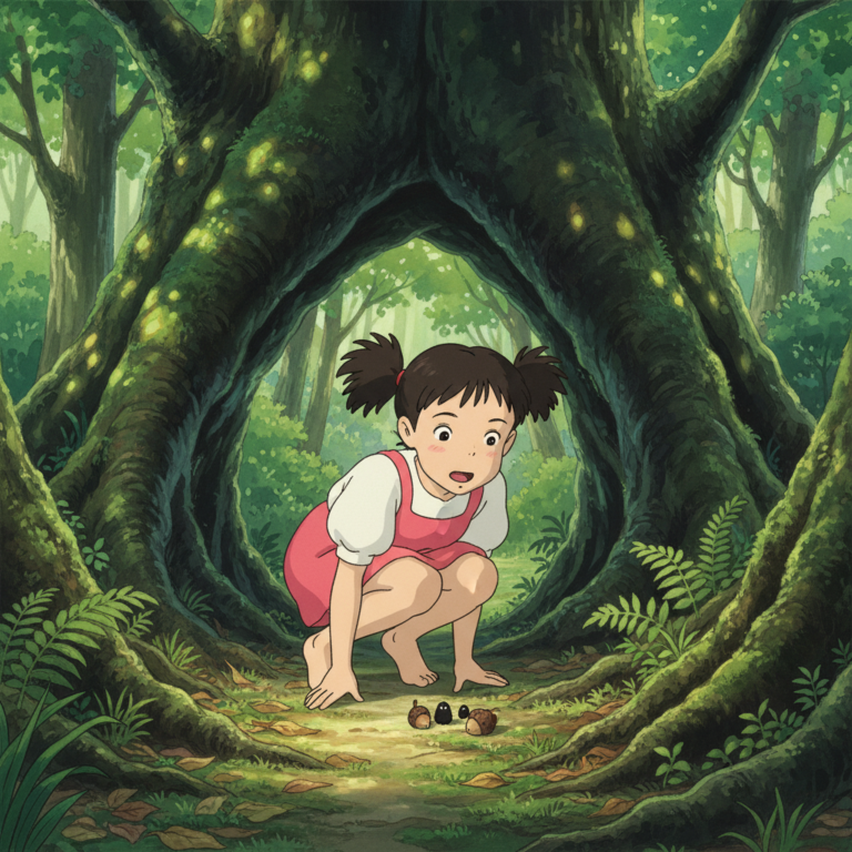 Сгенерировать фото или селфи в стиле персонажа "Мой сосед Тоторо"