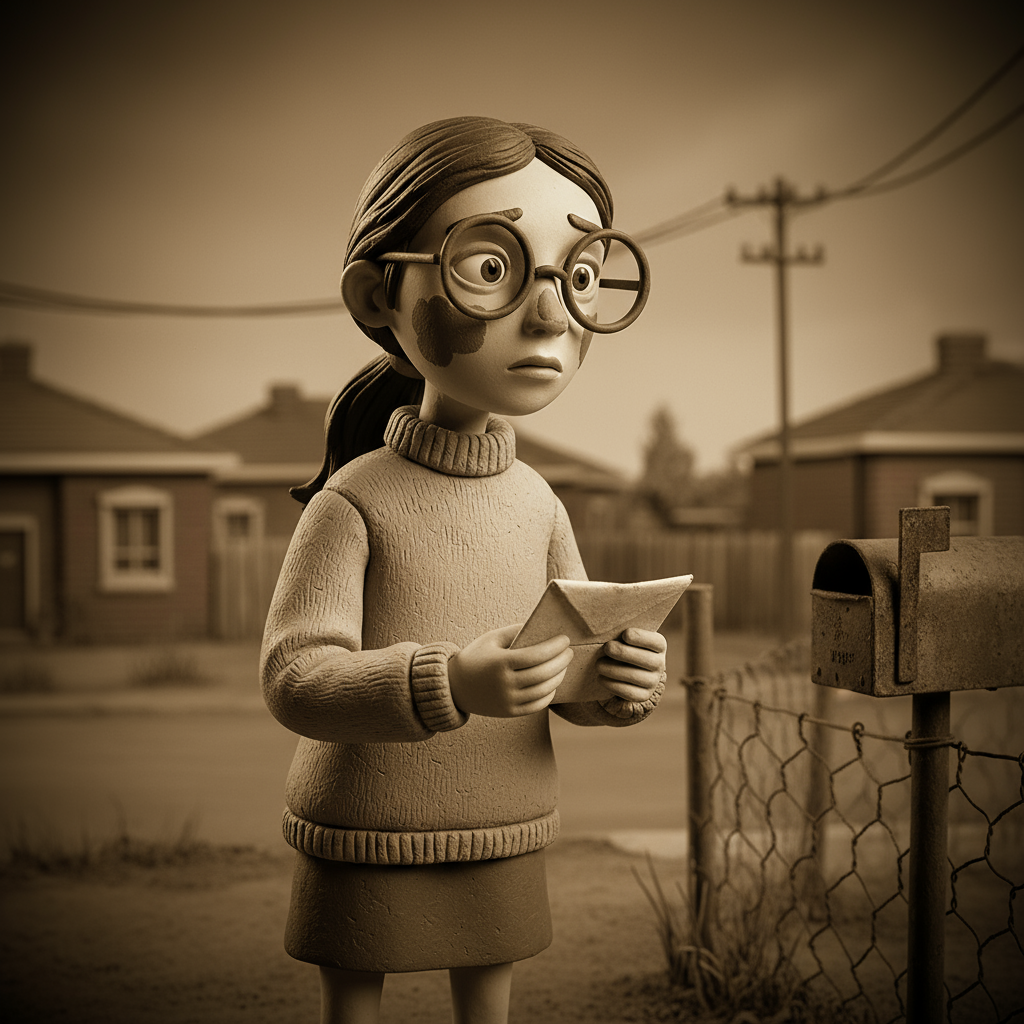 Сгенерировать фото или селфи в стиле персонажа «Мэри и Макс»