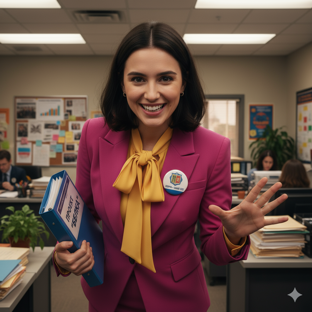 Сгенерировать фото или селфи в стиле сериала «Парки и зоны отдыха»