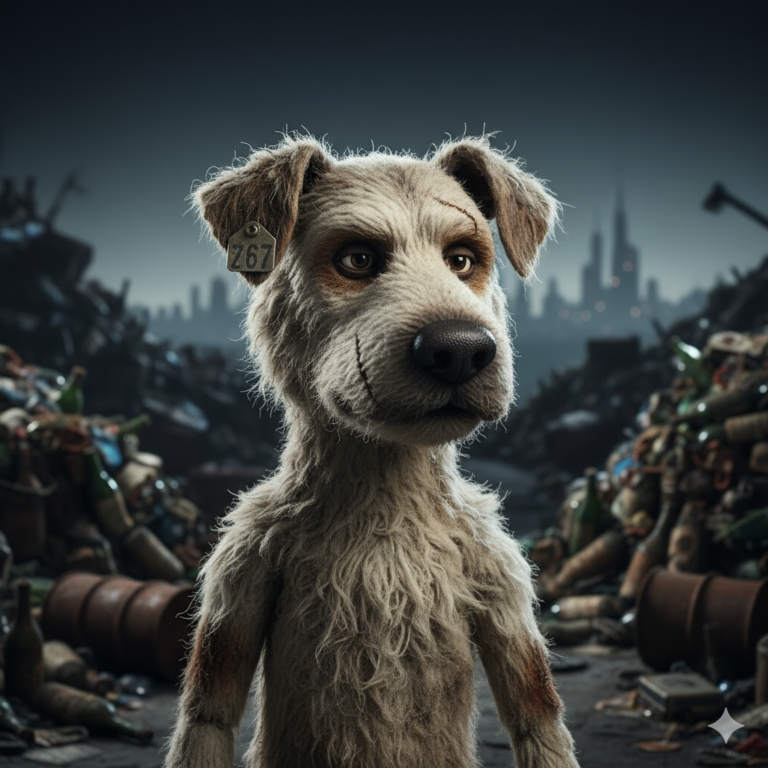 Сгенерировать фото или селфи в стиле персонажа "Остров собак"