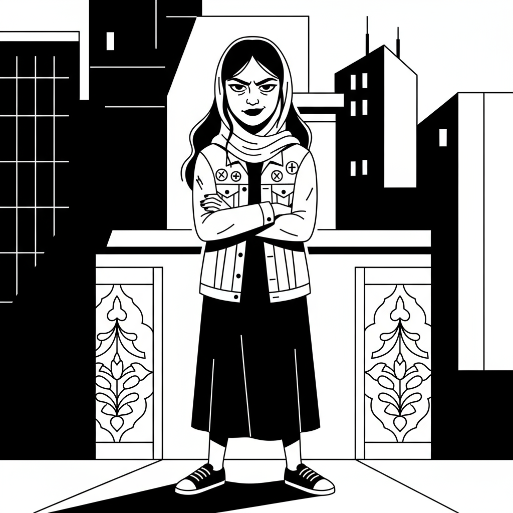 Сгенерировать фото или селфи в стиле персонажа «Персеполис»