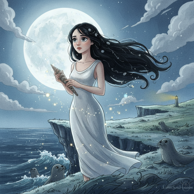 Сгенерировать фото или селфи в стиле персонажа "Песнь моря"