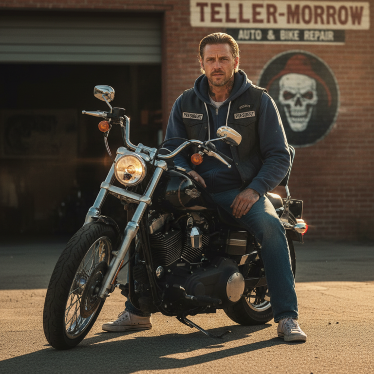 Сгенерировать фото или селфи в стиле сериала "Сыны анархии"