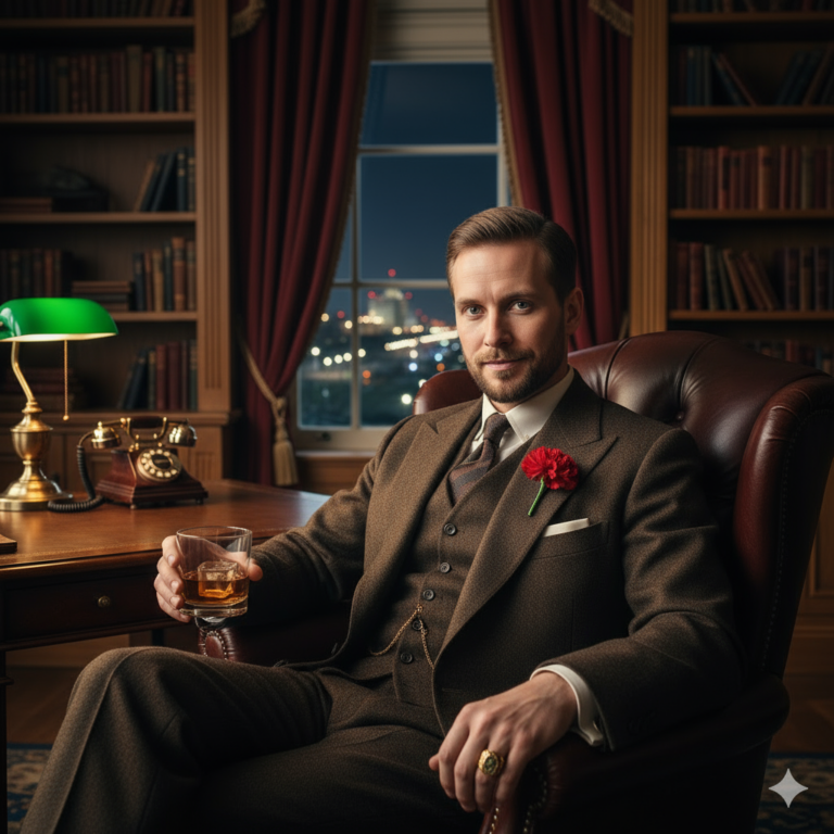 Сгенерировать фото или селфи в стиле сериала "Подпольная империя"