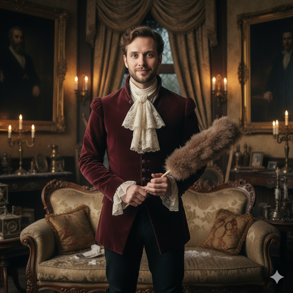 Сгенерировать фото или селфи в стиле сериала "Чем мы заняты в тени"