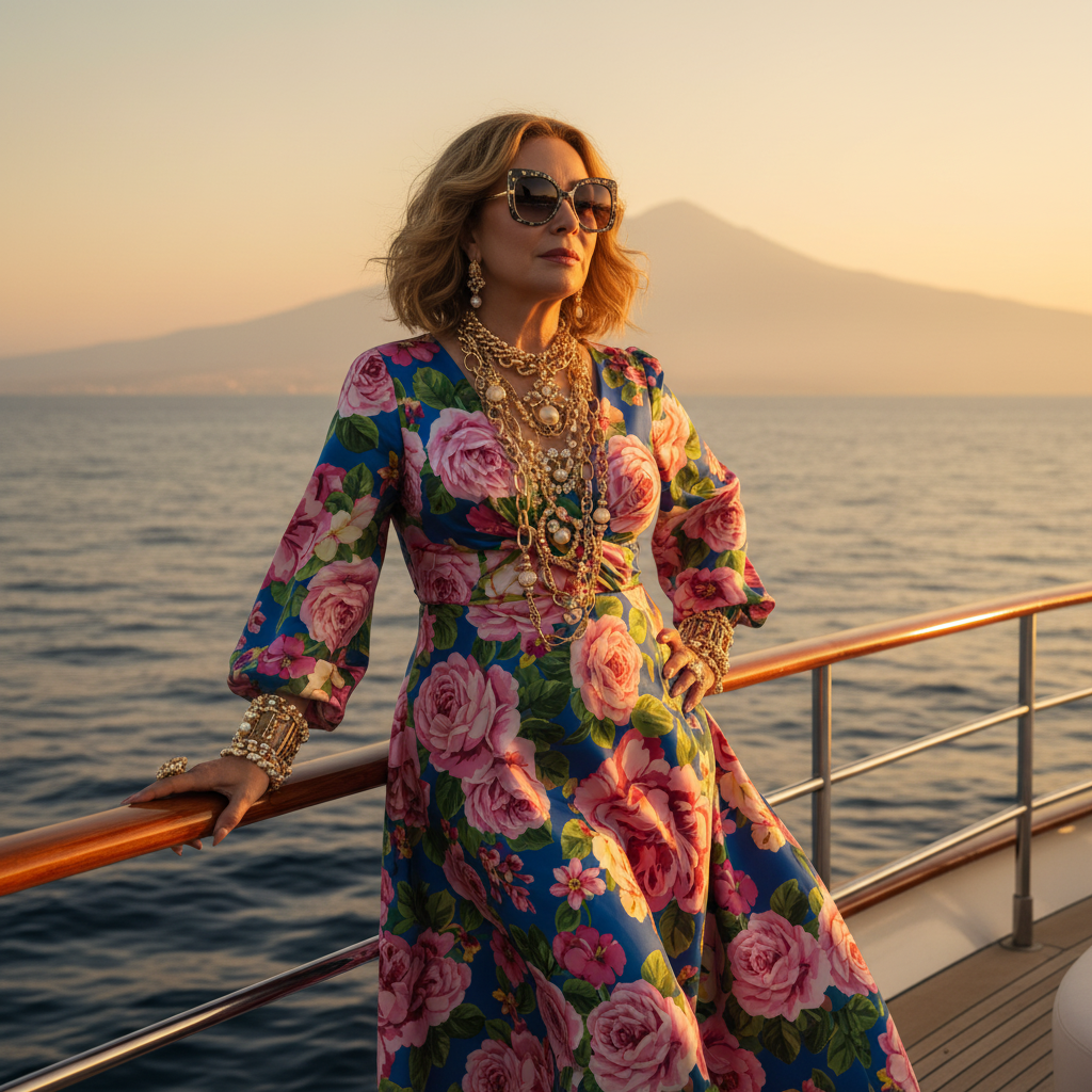 Сгенерировать фото или селфи в стиле сериала «Белый лотос»