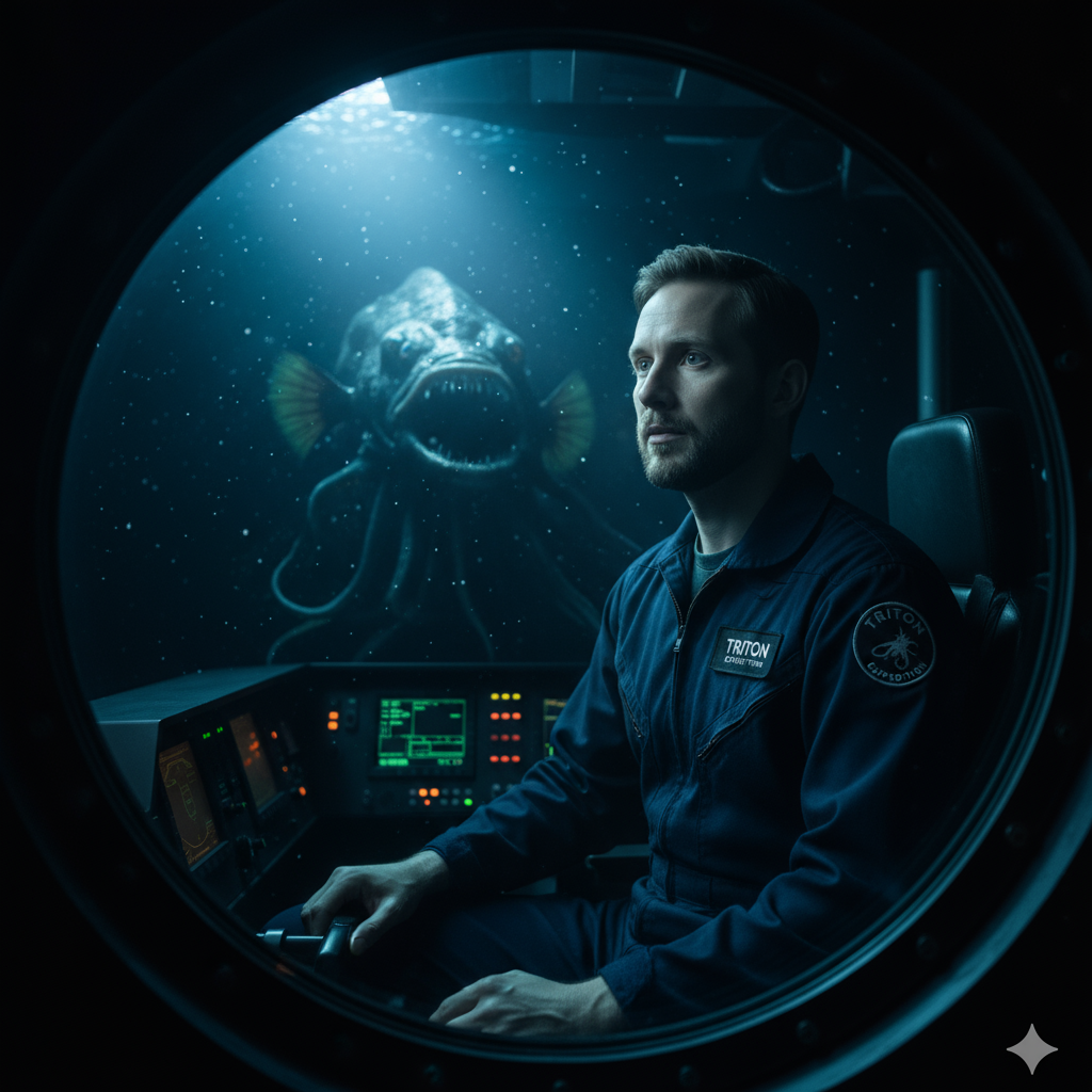 Сгенерировать фото или селфи в стиле сериала «Голубая планета 2»