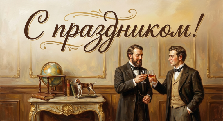 Поздравительная открытка на день рождения Павлу через ИИ