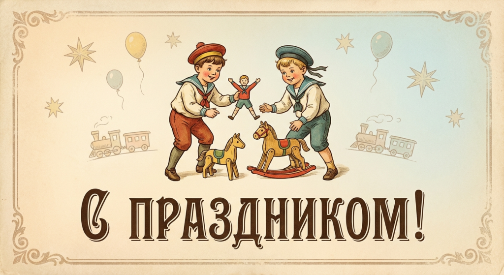 Поздравительная открытка на день рождения двоюродному брату через ИИ