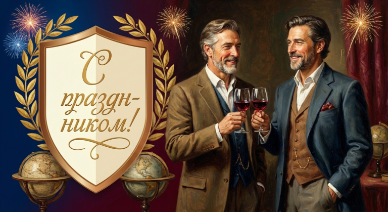 Поздравительная открытка на день рождения брату мужа через ИИ