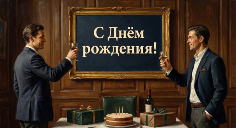 Поздравительная открытка на день рождения Артему через ИИ