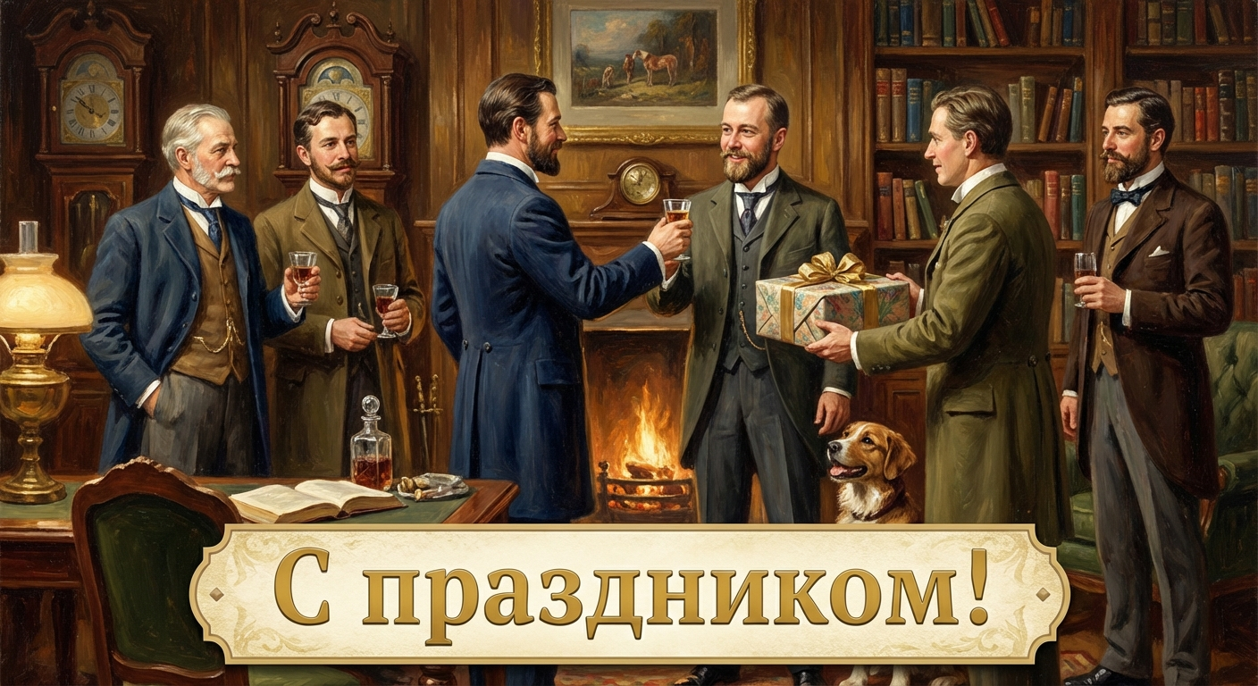 Поздравительная открытка на день рождения Игорю через ИИ