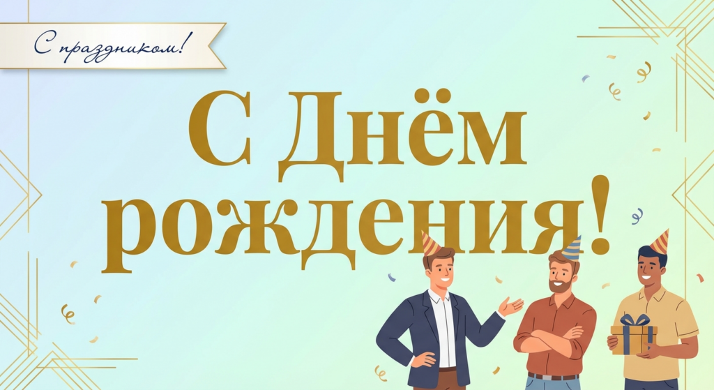 Поздравительная открытка на день рождения Максиму через ИИ