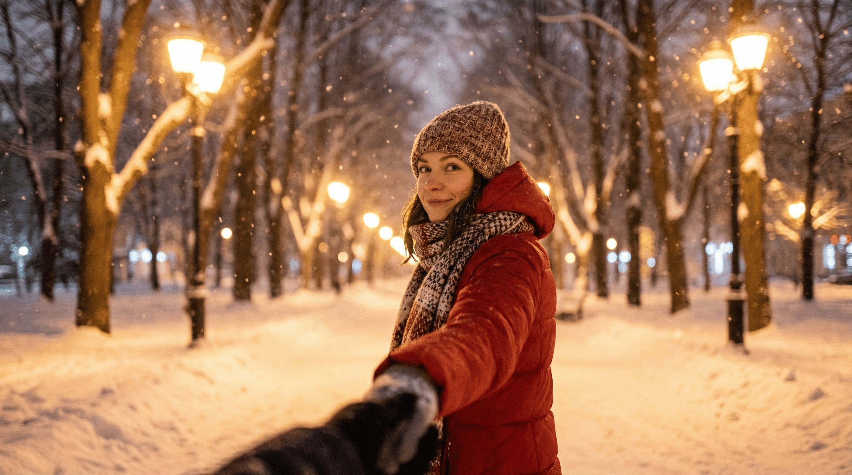 Как создать трендовое фото «Следуй за мной» рука в руке