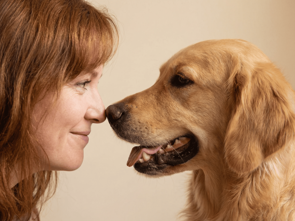 Как создать трендовое фото с питомцем в профиль