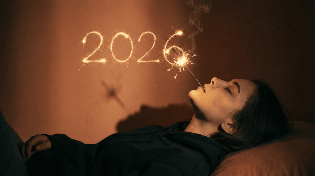 Как создать трендовое фото с бенгальским огнем 2026 с помощью ИИ