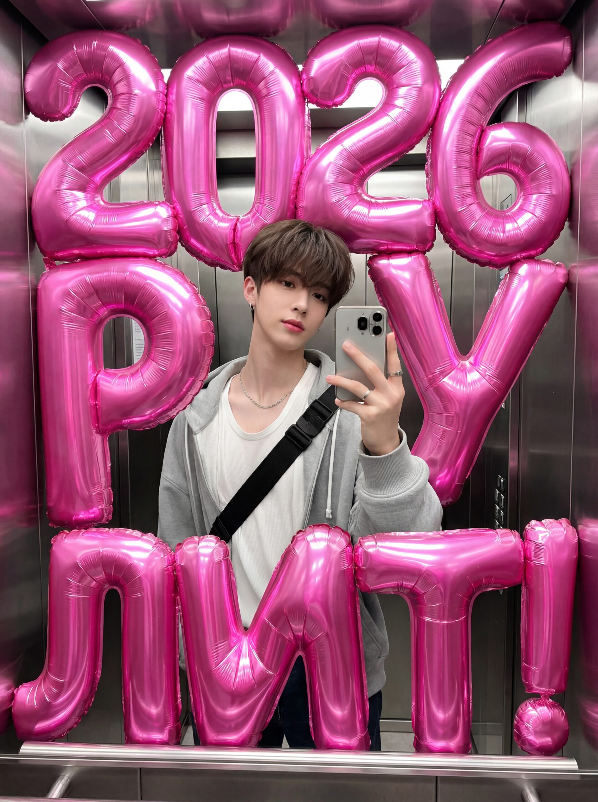 Как сделать трендовую фотографию с воздушными шарами через нейросеть