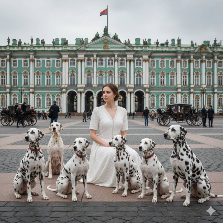 Сделать трендовое фото с собаками