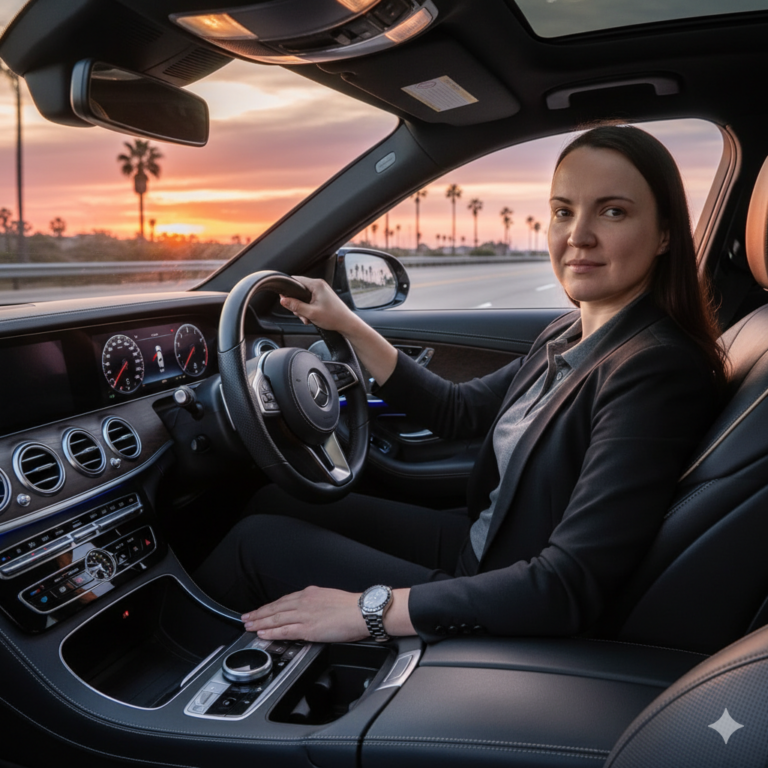 Сделать трендовое фото в машине