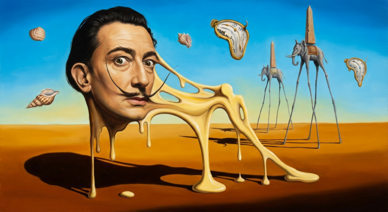 Сгенерировать фото или селфи в стиле "Сальвадор Дали — (Salvador Dalí)"