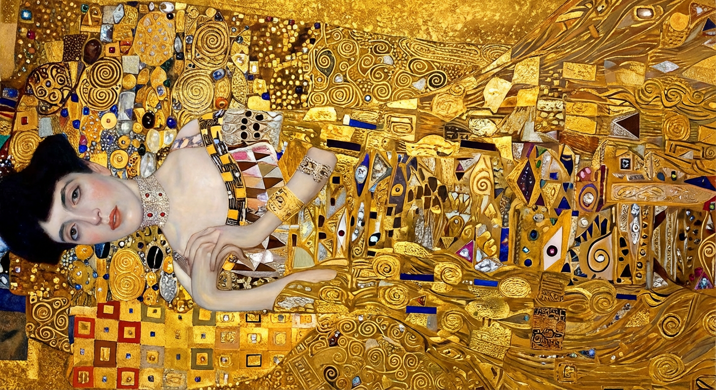 Сгенерировать фото или селфи в стиле «Густав Климт — (Gustav Klimt)»