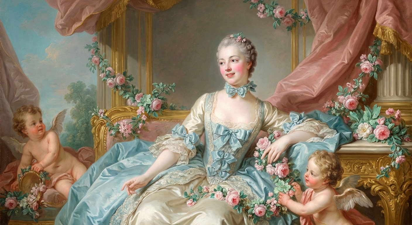 Сгенерировать фото или селфи в стиле «Рококо — (Rococo)»