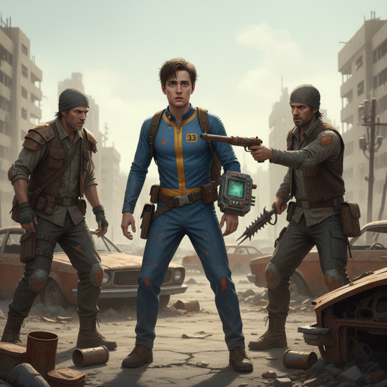 Сгенерировать фото или селфи в стиле игры "Fallout"