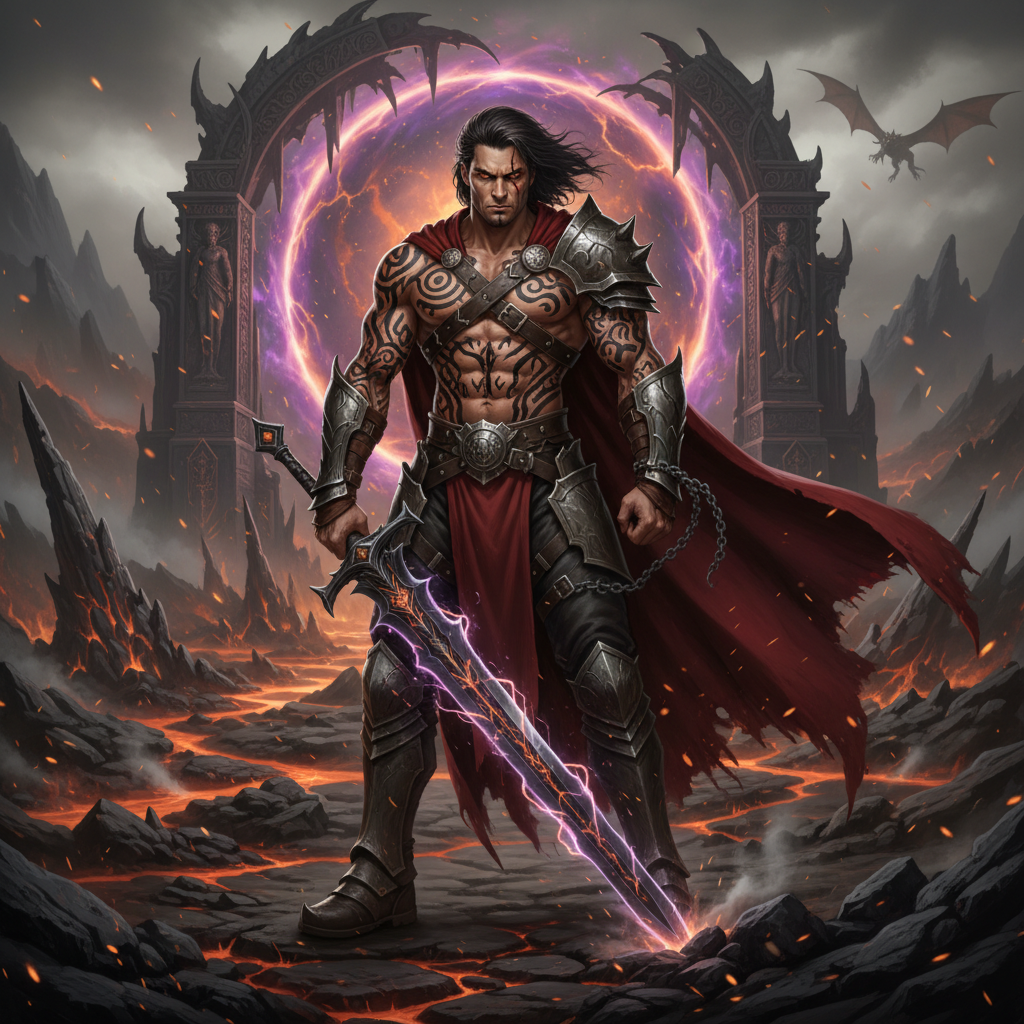 Сгенерировать фото или селфи в стиле игры «Hades»