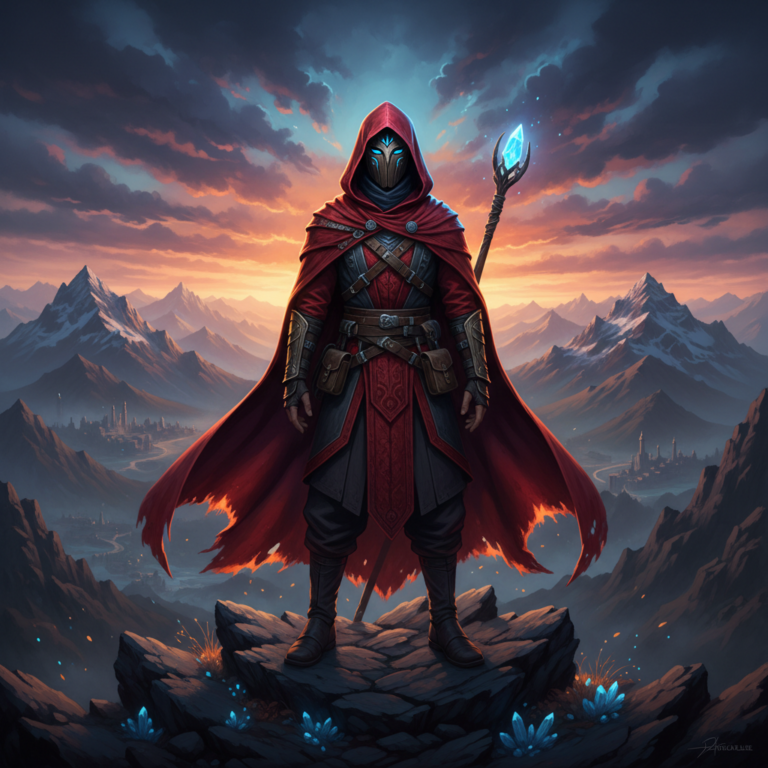 Сгенерировать фото или селфи в стиле игры "Journey"