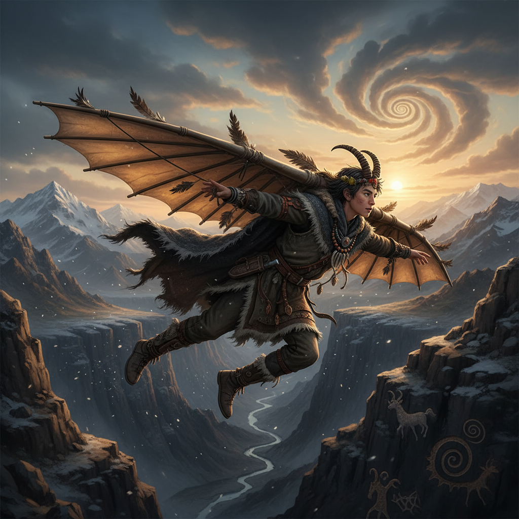 Сгенерировать фото или селфи в стиле игры «Sable»